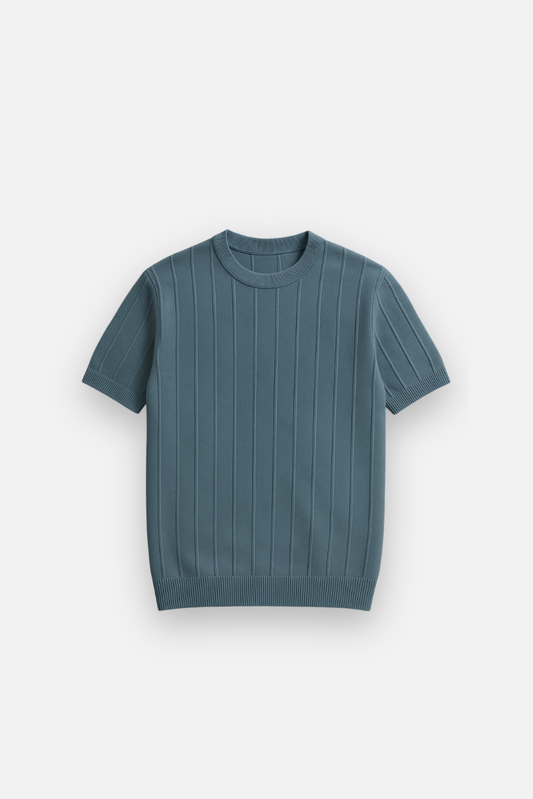 CANNES RIBBED T-SHIRT