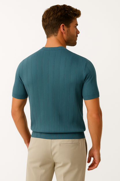 CANNES RIBBED T-SHIRT